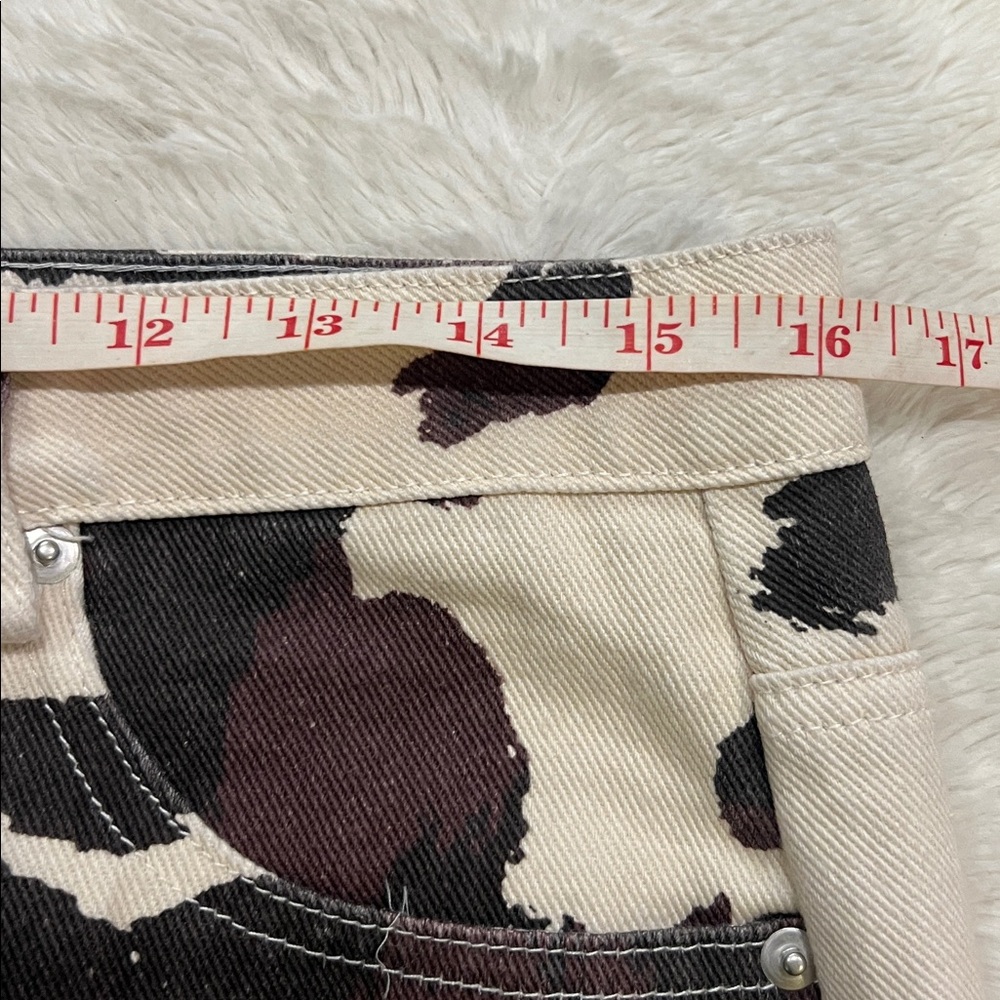 Altar’d State Cow print skirt large - Picture 3 of 7